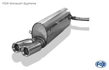  Edelstahl Sportauspuff Skoda