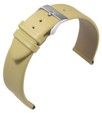 Eulit Nappa Fashion Ersatzband Kalbleder glatt hautfreundlich gelb rembordiert