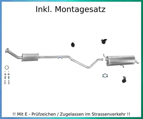 Auspuffanlage für peugeot 307 - auspuffanlage,