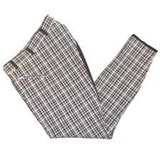 Damen Reithose Euro-Star Collien Check, Vollbesatz, ebony-lemon-mocca kariert