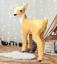 Reh tierminiatur kunstfell - reh,
