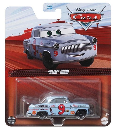 Slim hood 9 mattel cars - "slim",