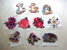 Nr. 31 M  - Kerzenkunst - basteln - 10 Teile Verzierwachs  Wachsornamente