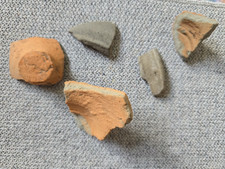 Konvolut, römische Terra Sigillata, Keramik, Urnenscherben, original