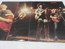 Slade  -  4 page pictures/ words pages from UK Magazin 1985
