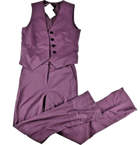 Damen hosenanzug set weste - damen,