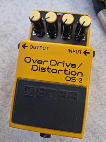 Boss overdrive distortion - boss, os-2