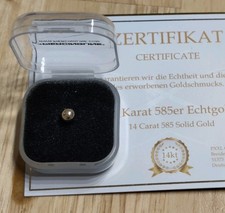 Echtgold gelbgold Kugel