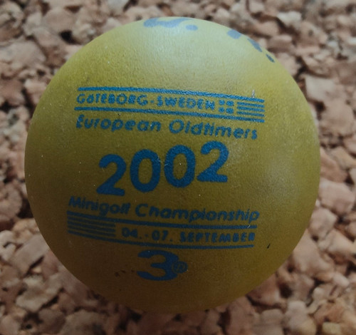 Minigolfball european - minigolfball,