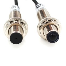 M12 NPN Lasersensor Lichtschranke Sensor für sichtbares Infrarotlicht 10-20M