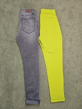 Liberty Soccx Hose Jeans Gr. 27  leuchtgrün und grau NEU