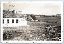 München 1942 - Kaserne Zerstörung nach Fliegerangriff - WK2 Foto 9x6cm