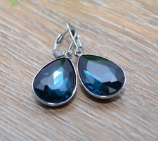 KRISTALL Tropfen Ohrhänger