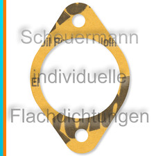 4x Dichtung Vergaserfuß zur Ansaugbrücke Weber 50 DCO
