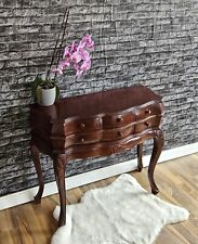 Konsolentisch Schminktisch Wandtisch Holz Nussbaum