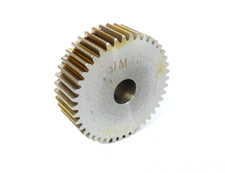 Stirnzahnrad aus Stahl | Modul 1 | gerade verzahnt | 42 Zähne