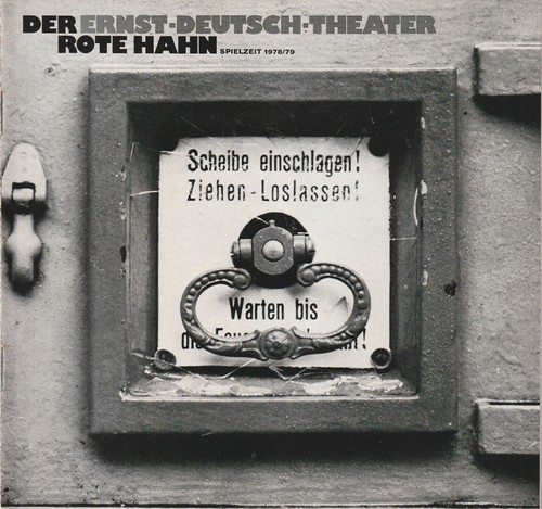 Programmheft gerhart hauptmann - gerhart,