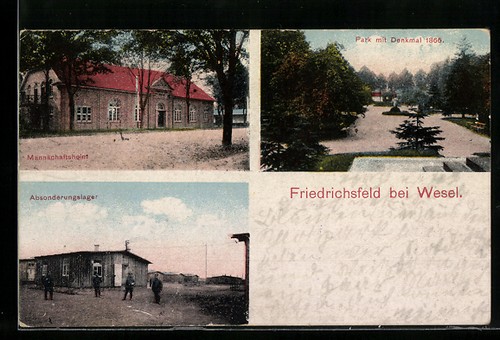 Friedrichsfeld bei wesel - ak,
