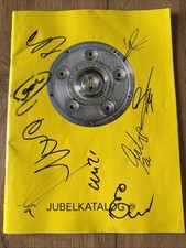 BVB Fankatalog 2002 9 X Signiert Autogramme Rarität Borussia DORTMUND