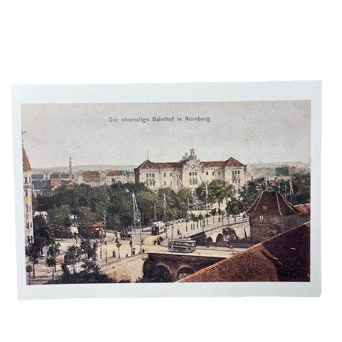 Postkarte reprint eisenbahn - ak,