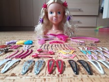 Styling Head Frisierpuppe Schminkkopf viel Zubehör