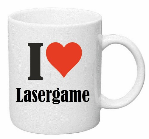 Kaffeetasse love lasergame - i,