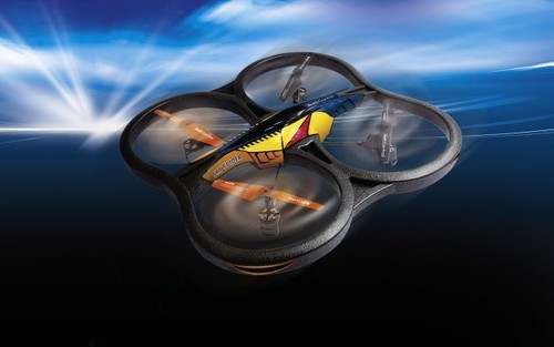 Quadrocopter sky spider - "sky, spider"