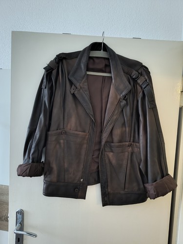 Lederjacke vintage retro 80er - lederjacke,