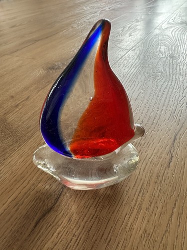 Deko segelboot aus glas murano - deko-segelboot,