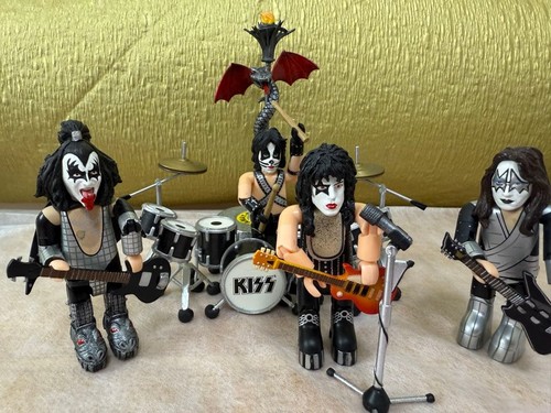Kiss figurenset schlagzeug - kiss,