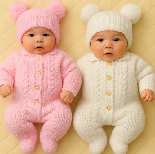 Strick baby puppe nur - strick,