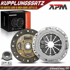 Kupplungssatz für Daihatsu Cuore VII Sirion M3 Subaru Justy IV ab 2005 1.0L