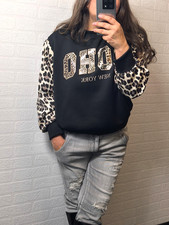 Oversize Sweatshirt mit Leo