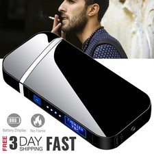 Feuerzeug ARC Lighter Lichtbogen USB elektrisch Wind Strom ohne Gas Akku