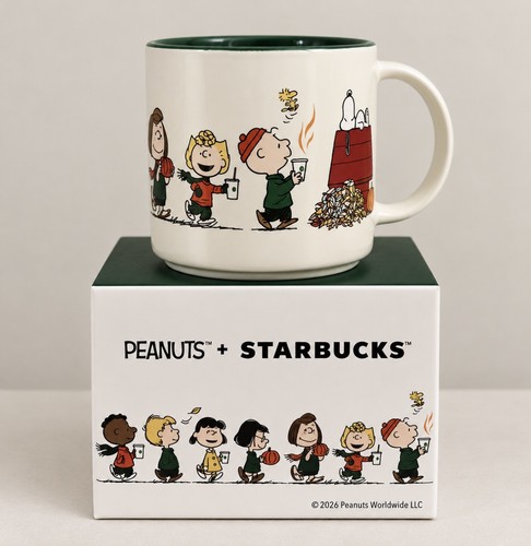 Starbucks peanuts snoopy und - ,