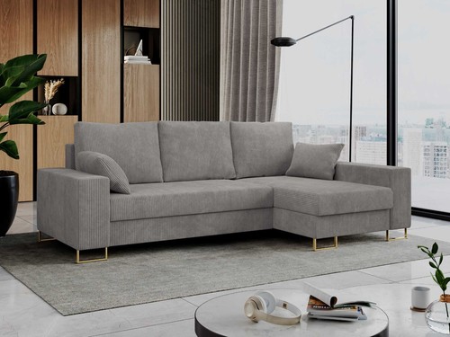 Form sofa mit schlaffunktion - l-form,