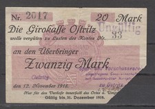 Ostritz - Sparverein - 20 Mark