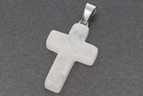 Bergkristall kreuz schmuck - ,