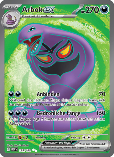 Pokemon karte arbok - pokemon, ex