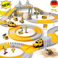 329Pcs Autorennbahn Rennbahn 6