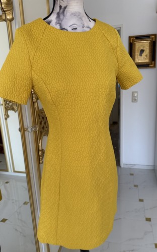 Kleid minikleid senfgelb - minikleid, 34