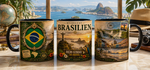 Brasilien souvenir tasse - souvenir,