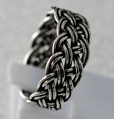 Massiv sterling silberring 925 - massiv,
