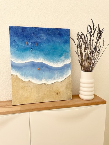 Acryl auf leinwand - 3d,