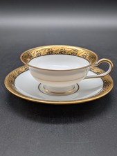 Mokka Tasse antik gold alt