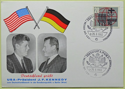 John kennedy gedenkkarte - john,