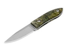 Maserin AM22 Poplar Burl Green Fahrtenmesser EDC Messer Gürtelmesser ✔️ 02MA034