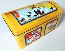 Ida Bohatta Blechdose, Lebkuchen Schmidt, Katzenmotiv, Zugabe Bully-Figur Bärli