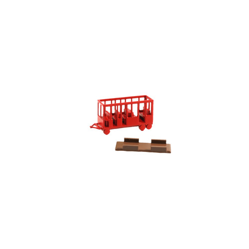 Spur bimmelbahn waggon rot - spur, n