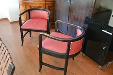 Original Paar Armlähnestühle Art Deco Bauhaus Sesseln